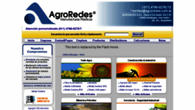 What Agroredes.com.ar website looked like in 2016 (7 years ago)