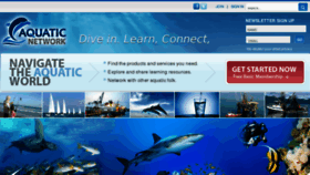What Aquanet.com website looked like in 2016 (7 years ago)