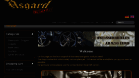 What Asgard.cc website looked like in 2016 (7 years ago)