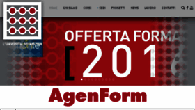 What Agenform.it website looked like in 2016 (7 years ago)