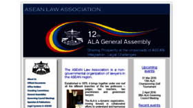 What Aseanlawassociation.org website looked like in 2016 (7 years ago)