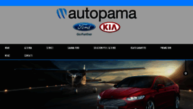 What Autopama.it website looked like in 2016 (7 years ago)