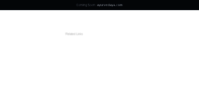 What Ayurvedaya.com website looked like in 2016 (7 years ago)