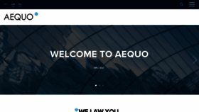 What Aequo.com.ua website looked like in 2016 (7 years ago)