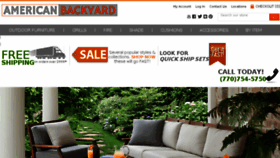 What Americanbackyard.com website looked like in 2016 (7 years ago)