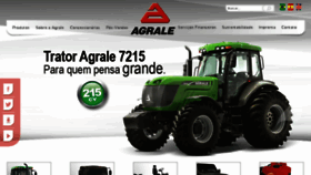 What Agrale.com.br website looked like in 2016 (7 years ago)