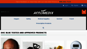 What Aeromedix.com website looked like in 2016 (7 years ago)