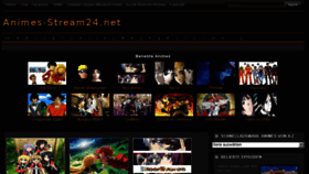 What Anime-stream24.tv website looked like in 2016 (7 years ago)