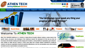 What Athentech.co.in website looked like in 2016 (7 years ago)