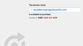 What Academicprojectworld.com website looked like in 2016 (7 years ago)