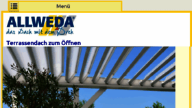 What Allweda.de website looked like in 2016 (7 years ago)
