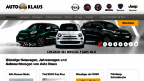 What Auto-klaus.de website looked like in 2016 (7 years ago)