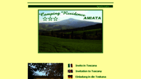 What Amiata.org website looked like in 2016 (7 years ago)