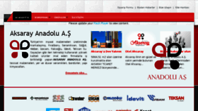What Aksarayanadoluas.com.tr website looked like in 2016 (7 years ago)