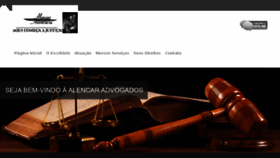 What Alencaradvogados.adv.br website looked like in 2016 (7 years ago)