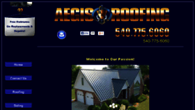 What Aegis-roofing.com website looked like in 2016 (7 years ago)