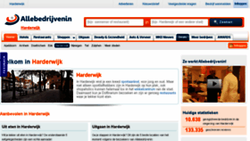 What Allebedrijveninharderwijk.nl website looked like in 2016 (7 years ago)