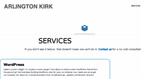 What Arlingtonkirk.com website looked like in 2016 (7 years ago)