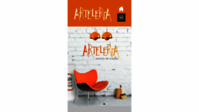 What Arteleria.com.br website looked like in 2016 (7 years ago)