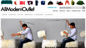 What Allmodernoutlet.com website looked like in 2016 (7 years ago)