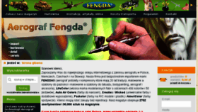 What Aerograf-fengda.pl website looked like in 2016 (7 years ago)