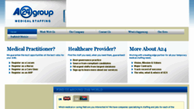 What A24group.com website looked like in 2016 (7 years ago)