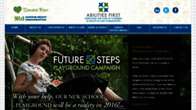 What Abilitiesfirstny.org website looked like in 2016 (7 years ago)
