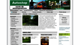 What Autostopem.net website looked like in 2016 (7 years ago)