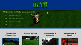 What Aste.com.au website looked like in 2016 (7 years ago)