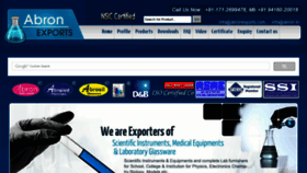 What Abronexports.com website looked like in 2016 (7 years ago)