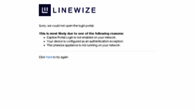 What Autologin.linewize.net website looked like in 2016 (7 years ago)