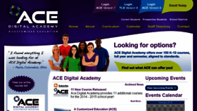 What Acedigitalacademy.net website looked like in 2016 (7 years ago)