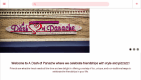 What Adashofpanache.com website looked like in 2016 (7 years ago)