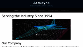 What Accudyneeng.com website looked like in 2016 (7 years ago)