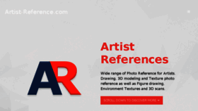 What Artist-reference.com website looked like in 2016 (7 years ago)