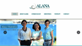 What Alanahealthcare.com.au website looked like in 2016 (7 years ago)