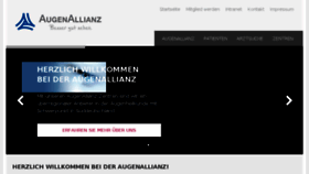 What Augenallianz.de website looked like in 2016 (7 years ago)