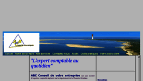 What Abcconseil.fr website looked like in 2016 (7 years ago)