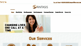 What Antasis.com website looked like in 2016 (7 years ago)