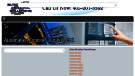 What Automationcontrolsolutionsllc.com website looked like in 2016 (7 years ago)