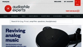 What Audiophileexperts.com website looked like in 2016 (7 years ago)