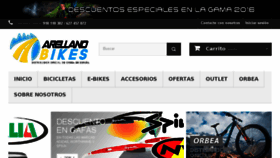 What Arellanobikes.com website looked like in 2016 (7 years ago)