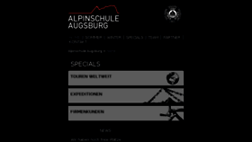 What Alpinschule-augsburg.de website looked like in 2016 (7 years ago)