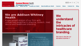 What Addisonwhitney.com website looked like in 2016 (7 years ago)