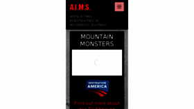 What Aimsa.org website looked like in 2016 (7 years ago)