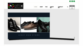 What Attixshoes.com website looked like in 2016 (7 years ago)