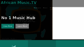 What Africanmusic.tv website looked like in 2016 (7 years ago)