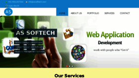 What Assoftech.com website looked like in 2016 (7 years ago)