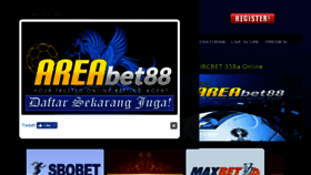 What Areabet88.net website looked like in 2016 (8 years ago)
