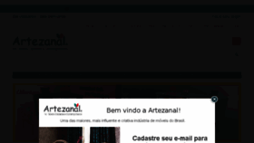 What Artezanal.com website looked like in 2016 (7 years ago)